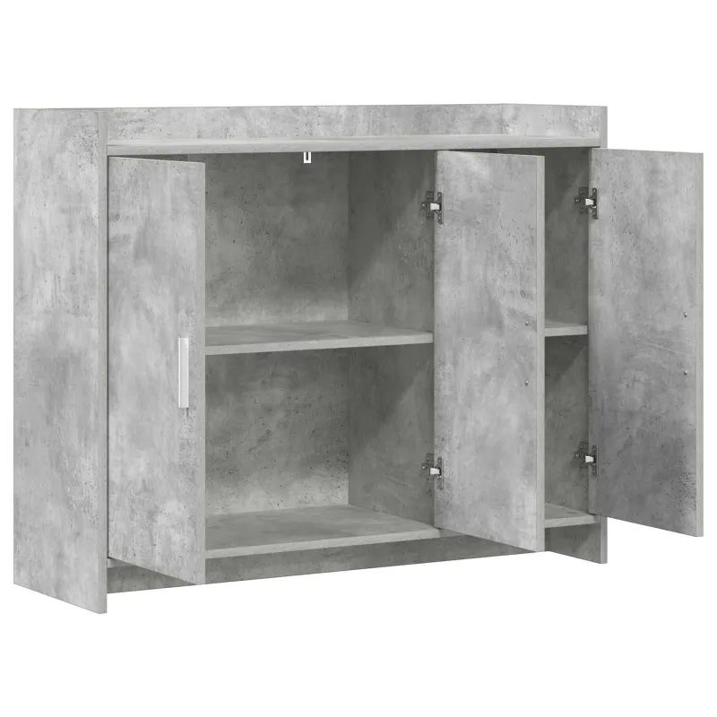 Kabalas Betono pilka 98,5 x 33 x 80 cm Apdirbta mediena
