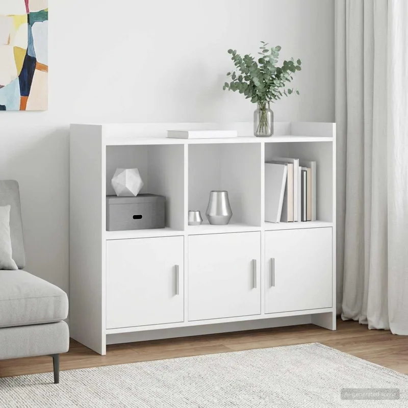 Kabalas Balta 98,5 x 33 x 80 cm Apdirbta mediena