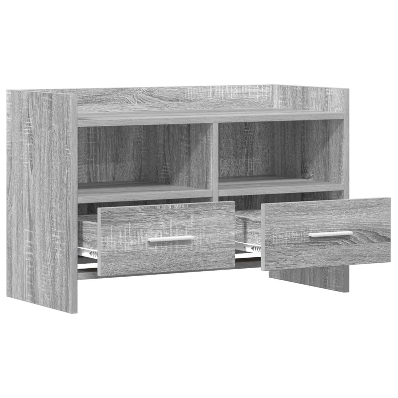 Televizoriaus spintelė 71,5 x 33 x 47 cm Pilka Sonoma