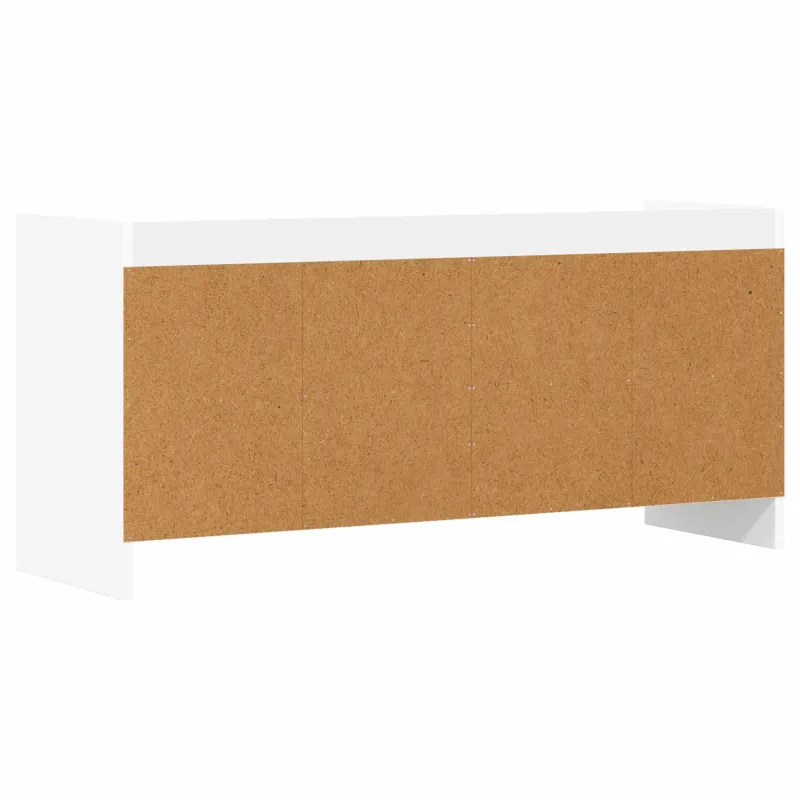 Televizoriaus spintelė 100 x 33 x 47 cm Balta Apdirbta mediena