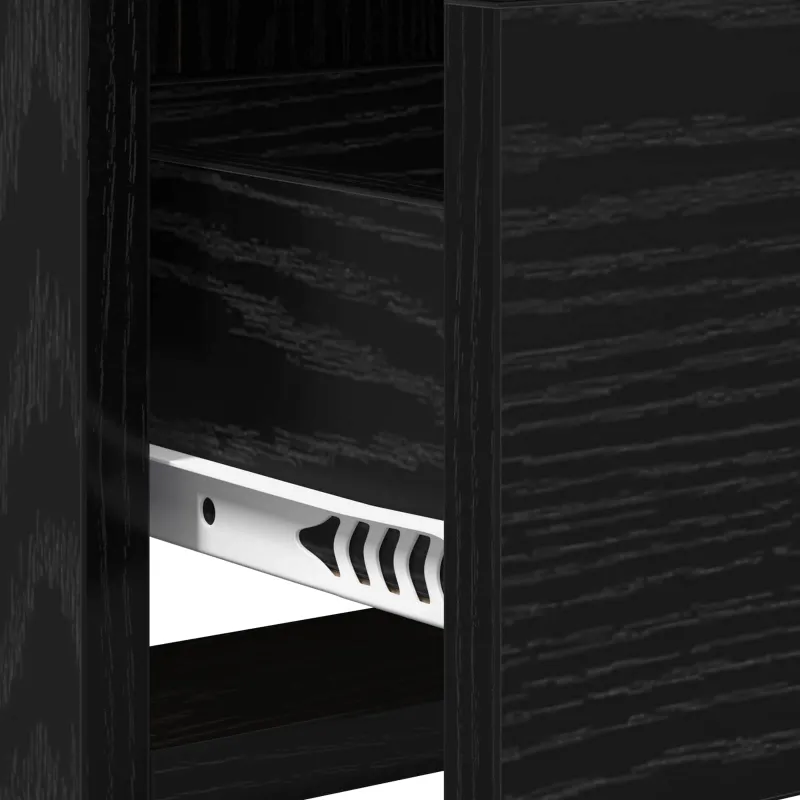 Televizoriaus spintelė 100 x 33 x 47 cm Juodojo ąžuolo