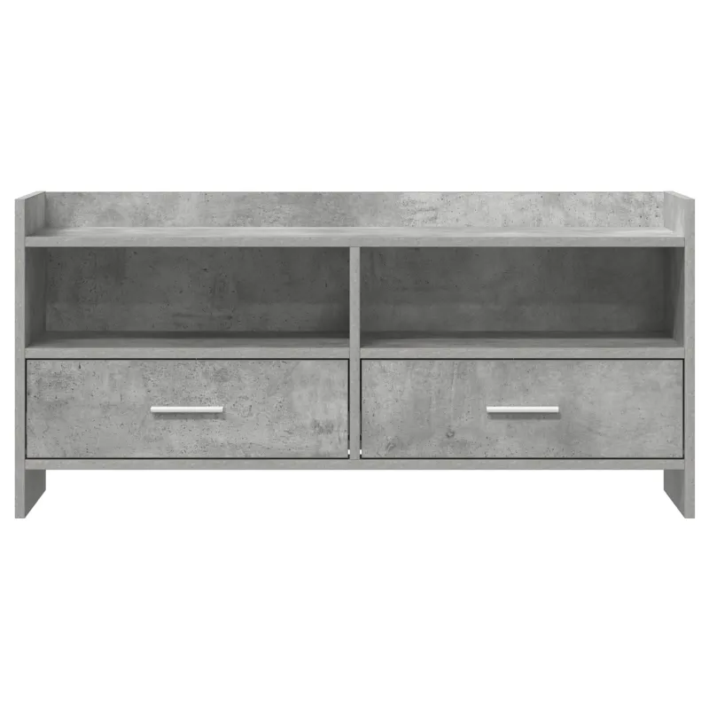Televizoriaus spintelė 100 x 33 x 47 cm Betono pilka