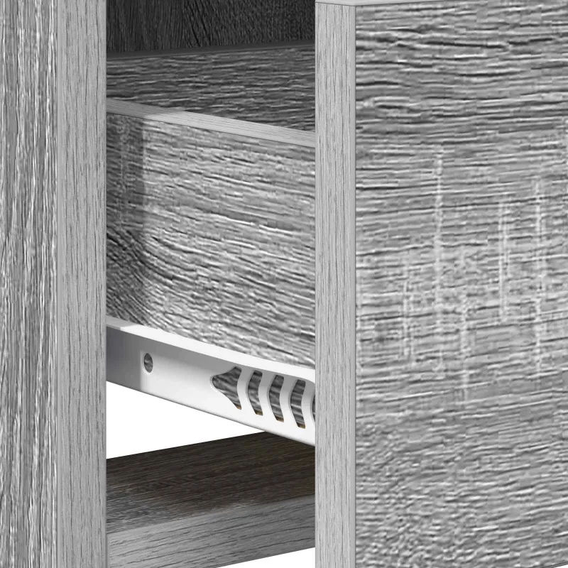 Televizoriaus spintelė 100 x 33 x 47 cm Pilka Sonoma