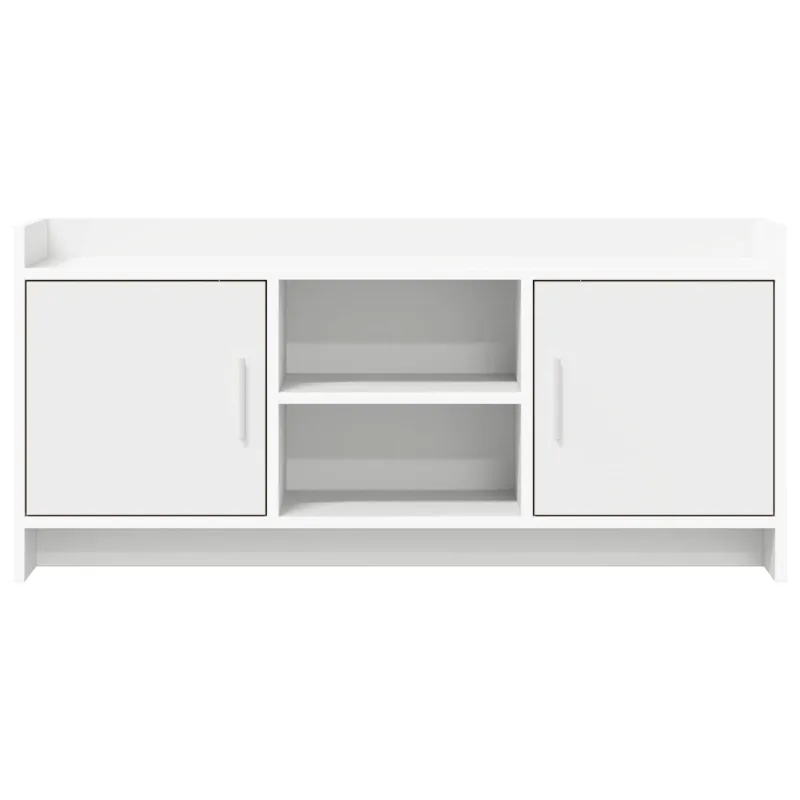 Televizoriaus spintelė 102 x 33 x 47 cm Balta Apdirbta mediena