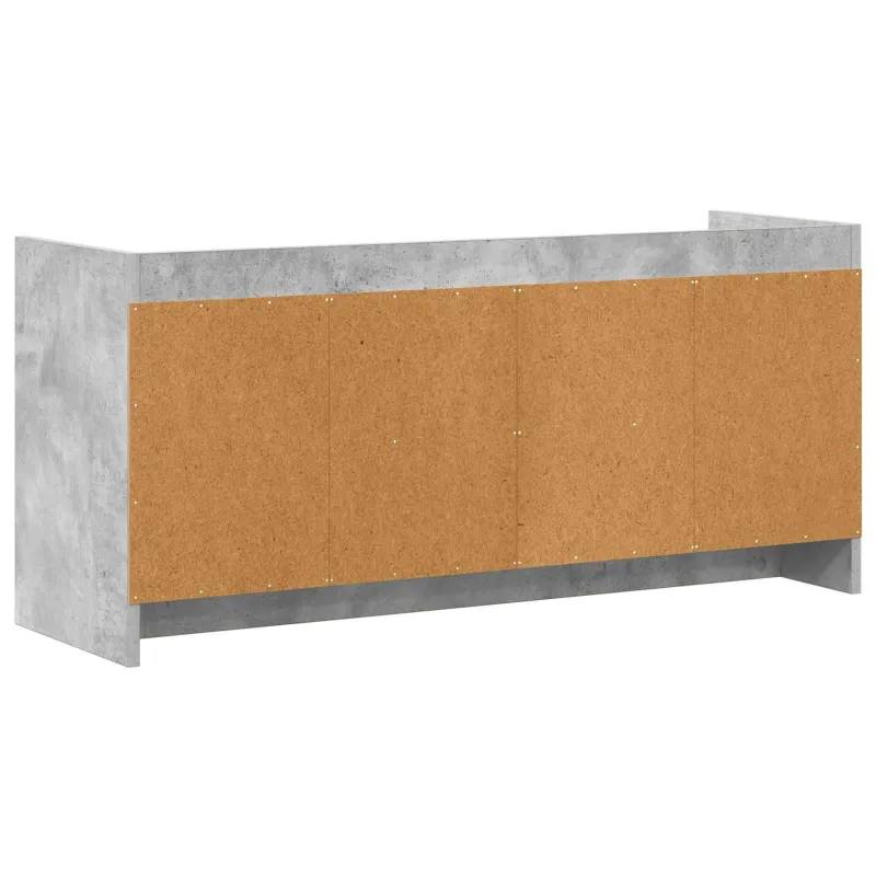 Televizoriaus spintelė 102 x 33 x 47 cm Betono pilka