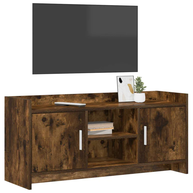 Televizoriaus spintelė 102 x 33 x 47 cm Dūminio ąžuolo