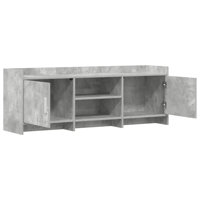 Televizoriaus spintelė 130 x 33 x 47 cm Betono pilka