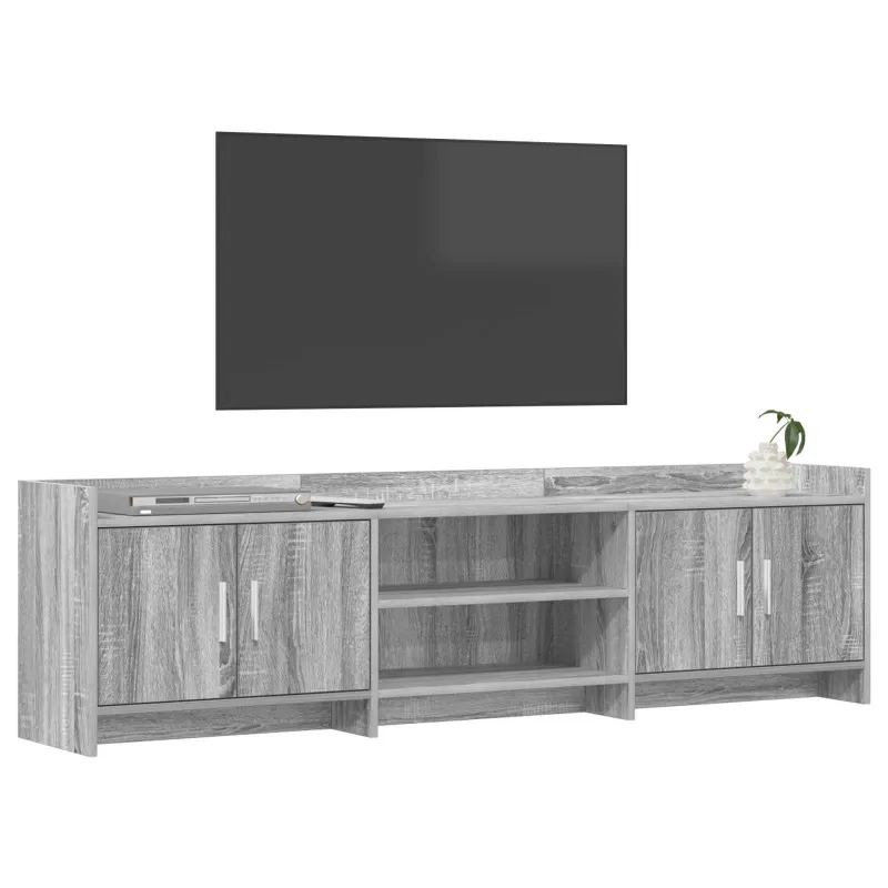 Televizoriaus spintelė 168 x 33 x 47 cm Pilka Sonoma