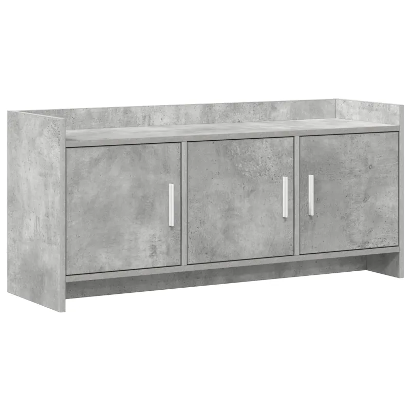 Televizoriaus spintelė 102 x 33 x 47 cm Betono pilka