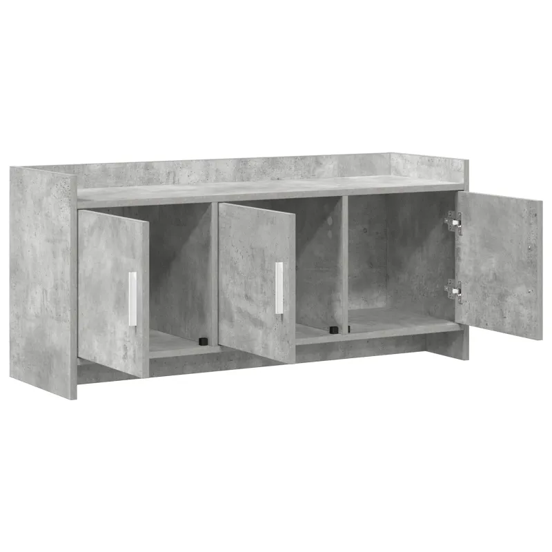 Televizoriaus spintelė 102 x 33 x 47 cm Betono pilka