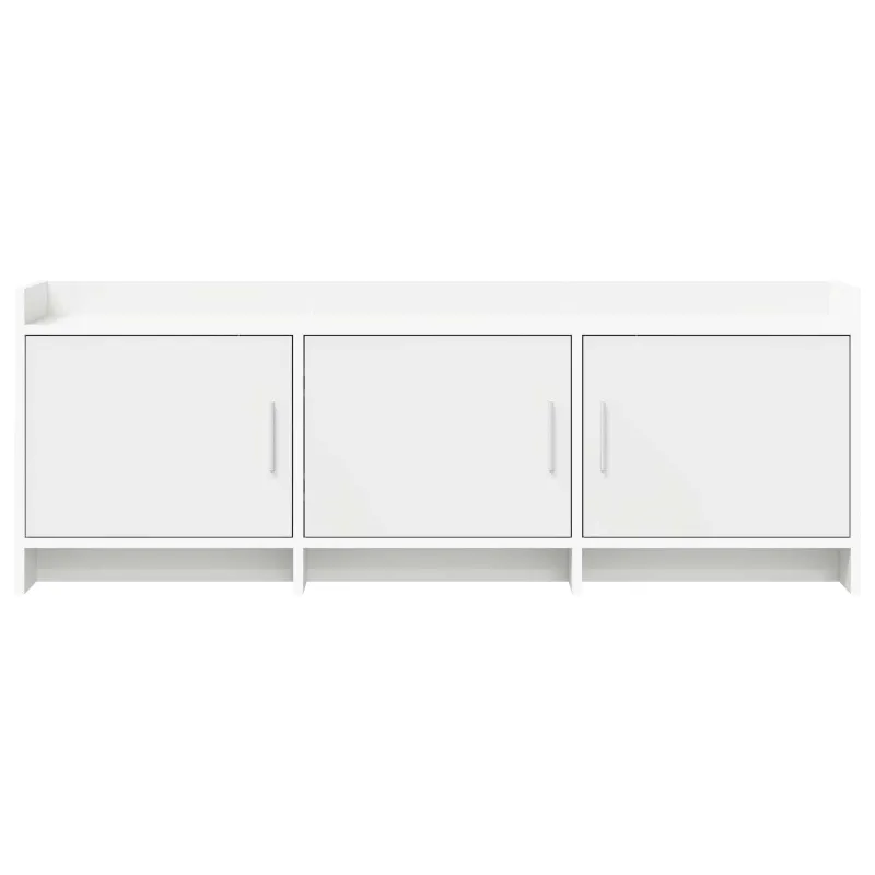 Televizoriaus spintelė 130 x 33 x 47 cm Balta Apdirbta mediena