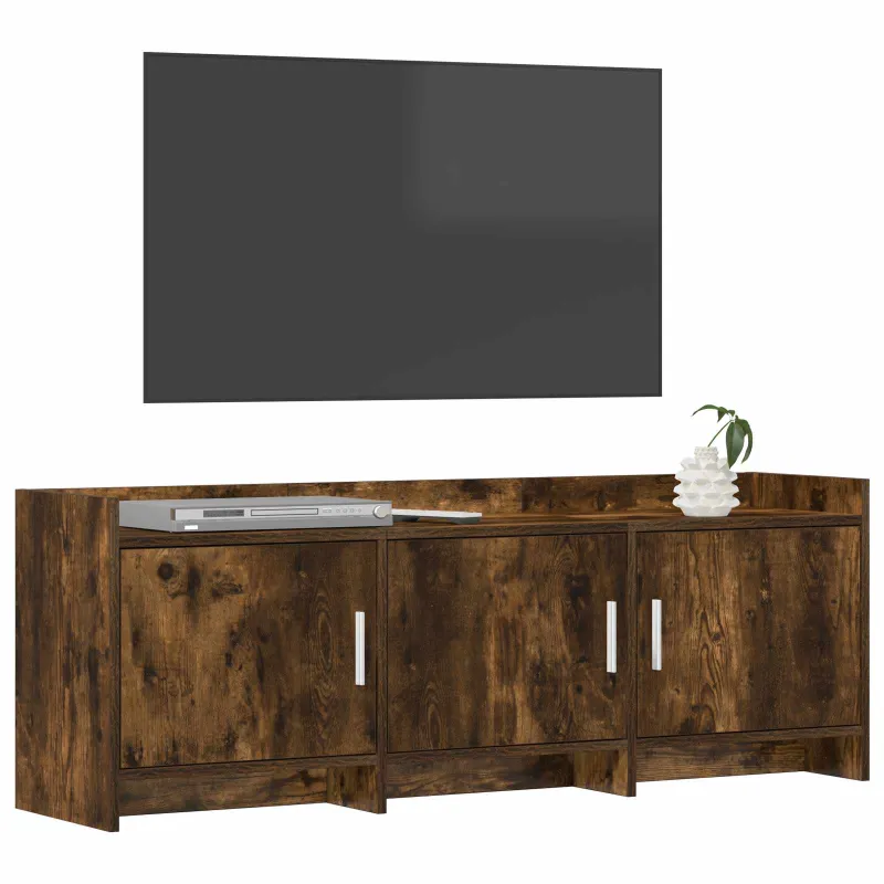 Televizoriaus spintelė 130 x 33 x 47 cm Dūminio ąžuolo