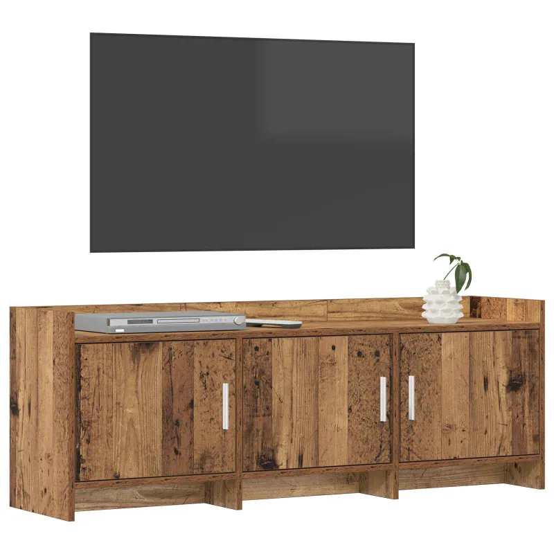 Televizoriaus spintelė 130 x 33 x 47 cm Sendintos medienos