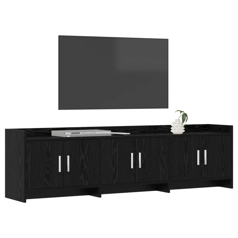 Televizoriaus spintelė 168 x 33 x 47 cm Juodojo ąžuolo