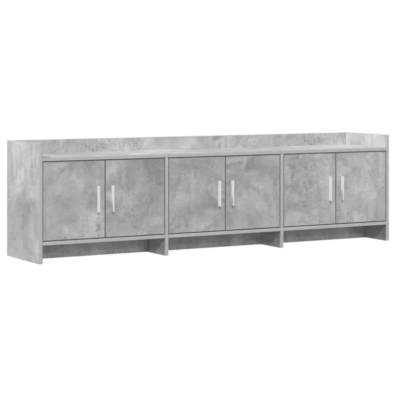 Televizoriaus spintelė 168 x 33 x 47 cm Betono pilka
