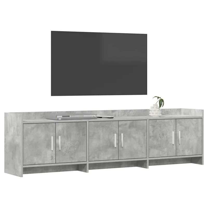 Televizoriaus spintelė 168 x 33 x 47 cm Betono pilka