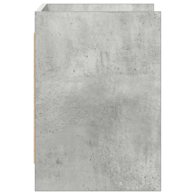 Televizoriaus spintelė 60 x 33 x 47 cm Betono pilka