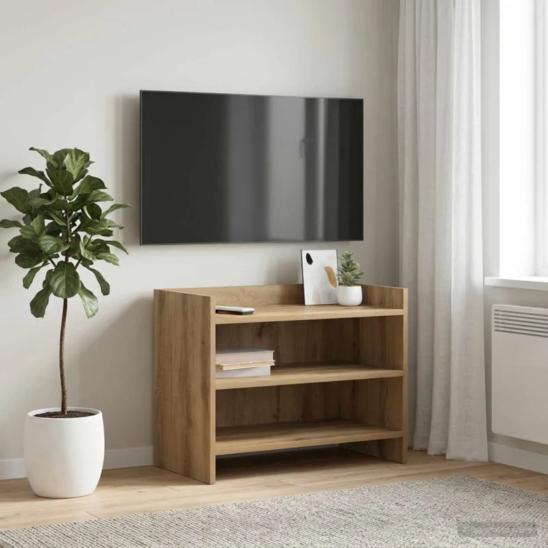 Televizoriaus spintelė 60 x 33 x 47 cm Artisano ąžuolo