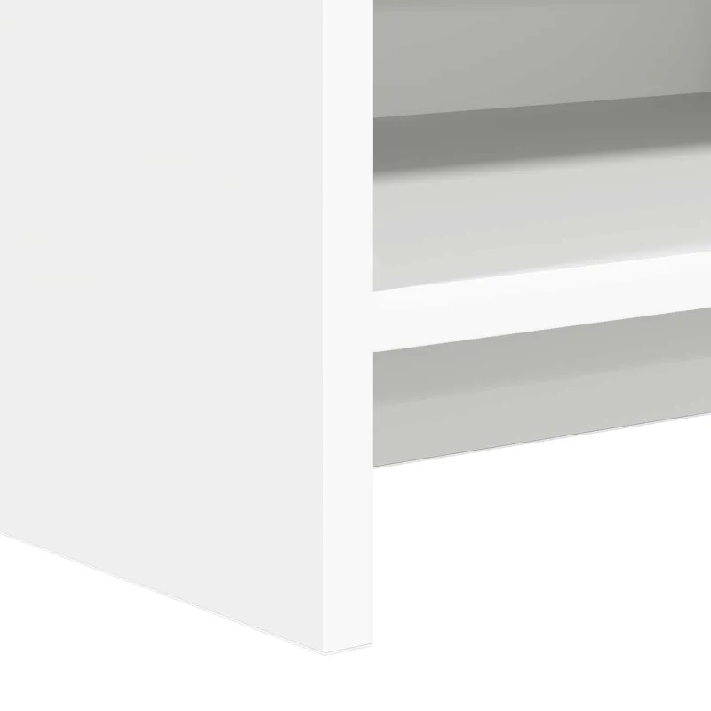 Televizoriaus spintelė 100 x 33 x 47 cm Balta Apdirbta mediena