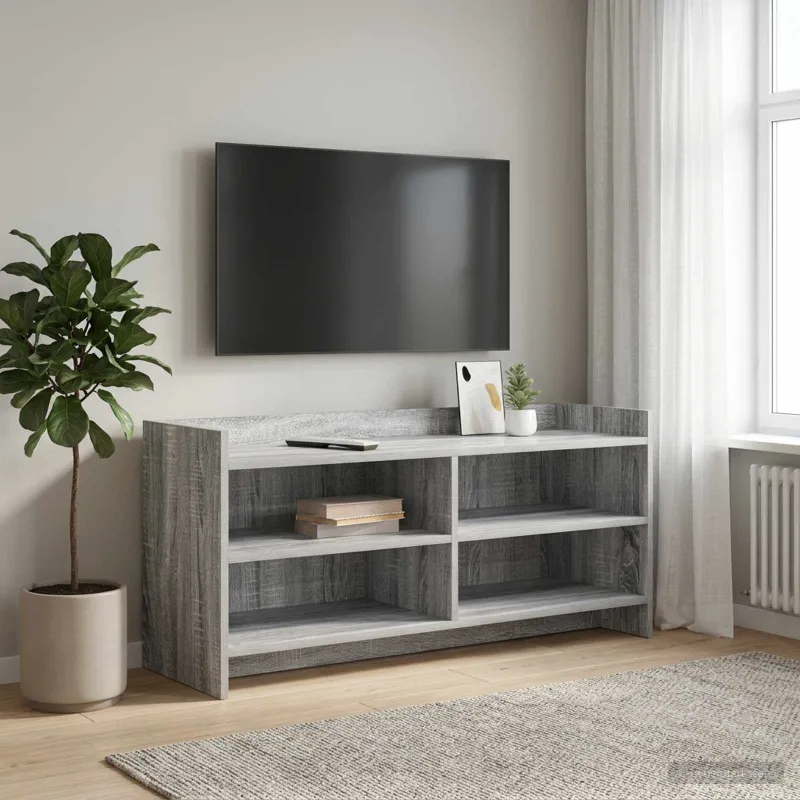 Televizoriaus spintelė 100 x 33 x 47 cm Pilka Sonoma