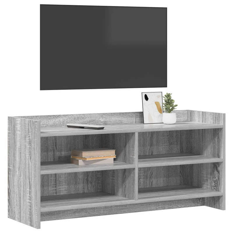 Televizoriaus spintelė 100 x 33 x 47 cm Pilka Sonoma