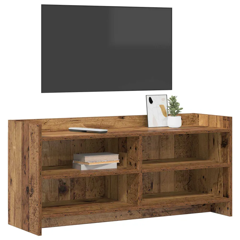 Televizoriaus spintelė 100 x 33 x 47 cm Sendintos medienos
