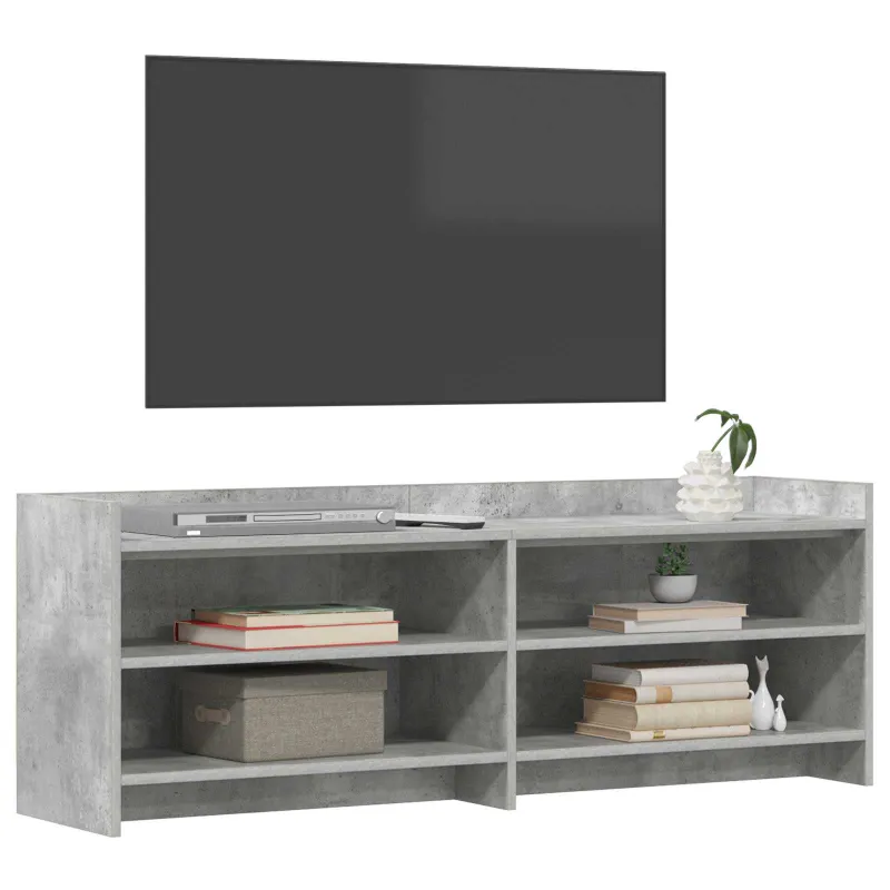 Televizoriaus spintelė 135 x 33 x 47 cm Betono pilka