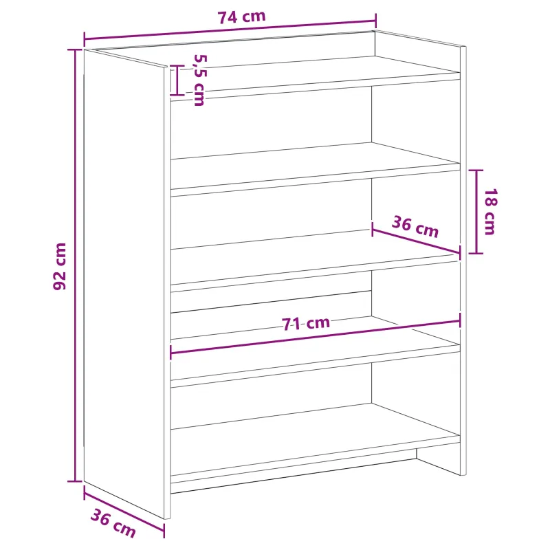 Batu skrynia Juodojo ąžuolo 73,5 x 36 x 92 cm Apdirbta mediena