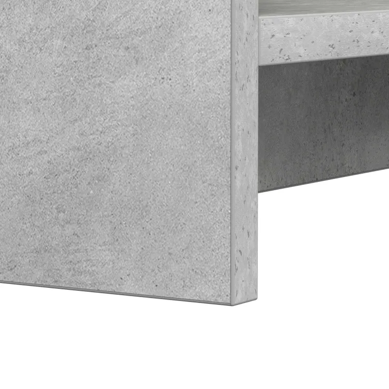 Batu skrynia Betono pilka 73,5 x 36 x 92 cm Apdirbta mediena