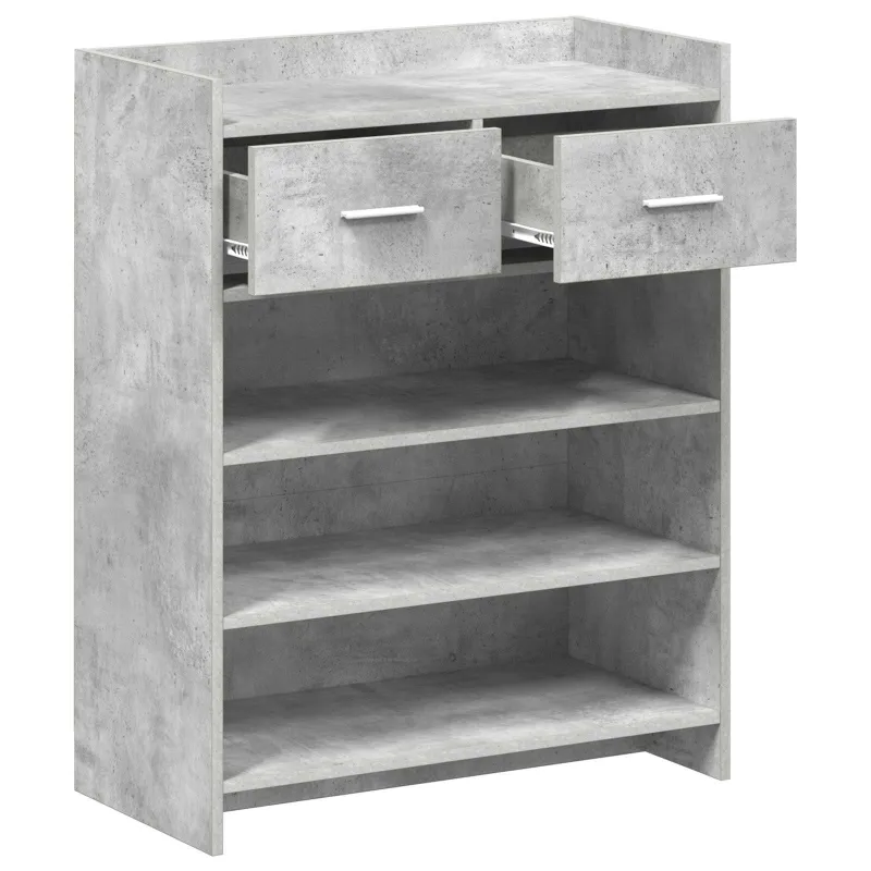 Batu skrynia Betono pilka 73,5 x 36 x 92 cm Apdirbta mediena