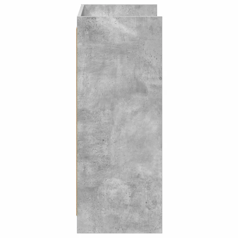 Batu skrynia Betono pilka 48 x 36 x 92 cm Apdirbta mediena