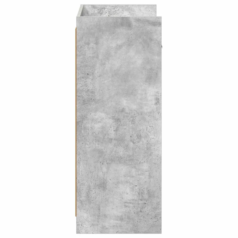 Batu skrynia Betono pilka 48 x 36 x 92 cm Apdirbta mediena