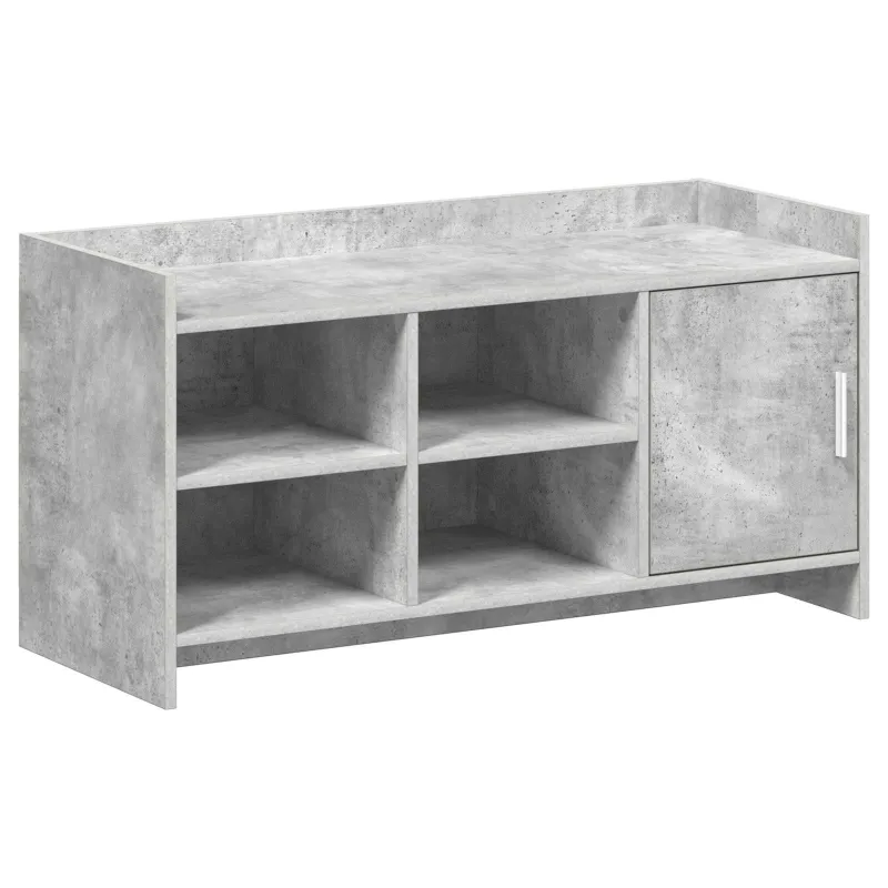 Batu skrynia Betono pilka 100 x 39,5 x 51 cm Apdirbta mediena
