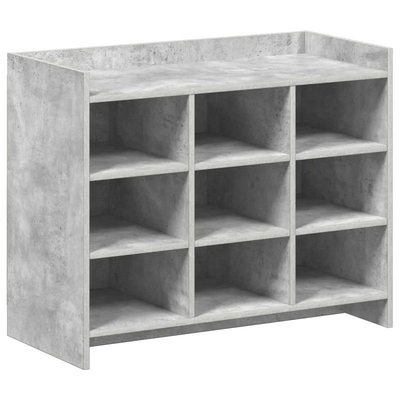 Batu skrynia Betono pilka 85 x 39,5 x 70 cm Apdirbta mediena