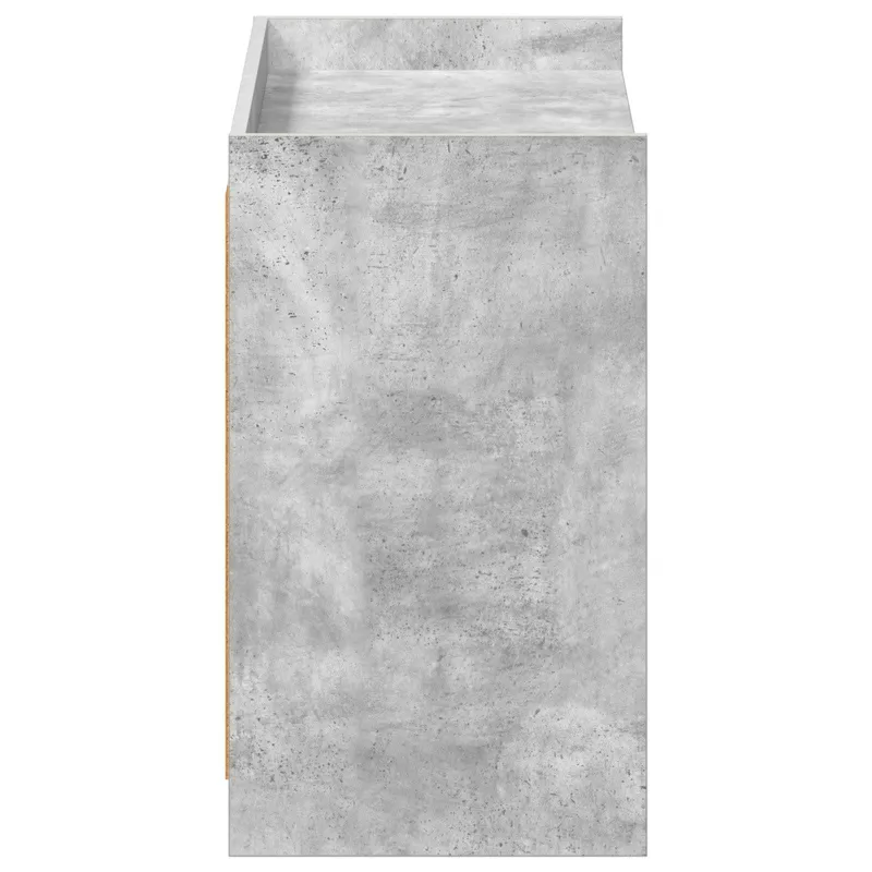 Batu skrynia Betono pilka 85 x 39,5 x 70 cm Apdirbta mediena
