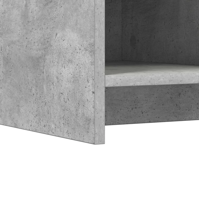 Batu skrynia Betono pilka 85 x 39,5 x 70 cm Apdirbta mediena