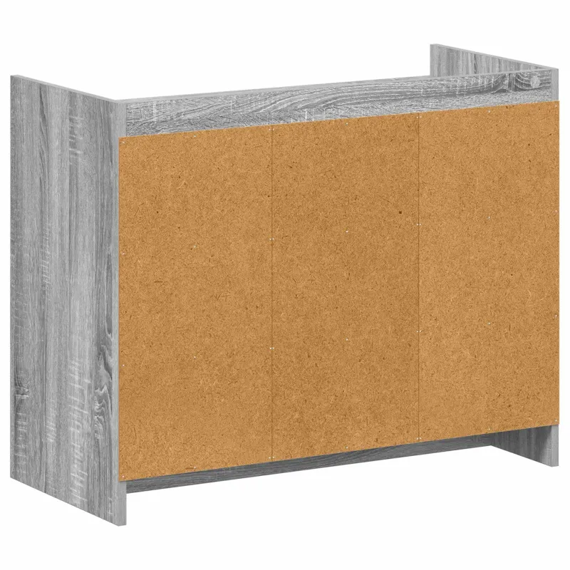 Batu skrynia Pilka Sonoma 85 x 39,5 x 70 cm Apdirbta mediena