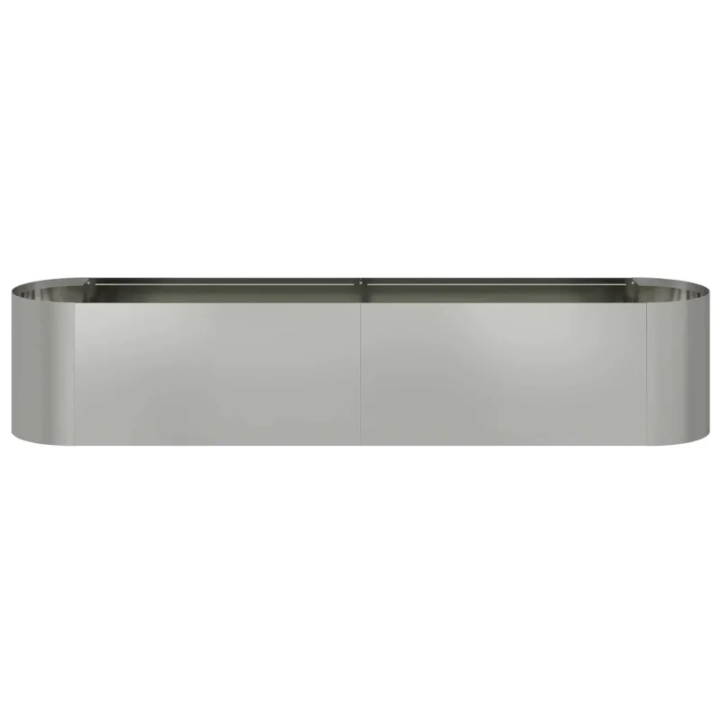 Pakelta sodo lova Galvanizuotas plienas 200 x 40 x 40 cm