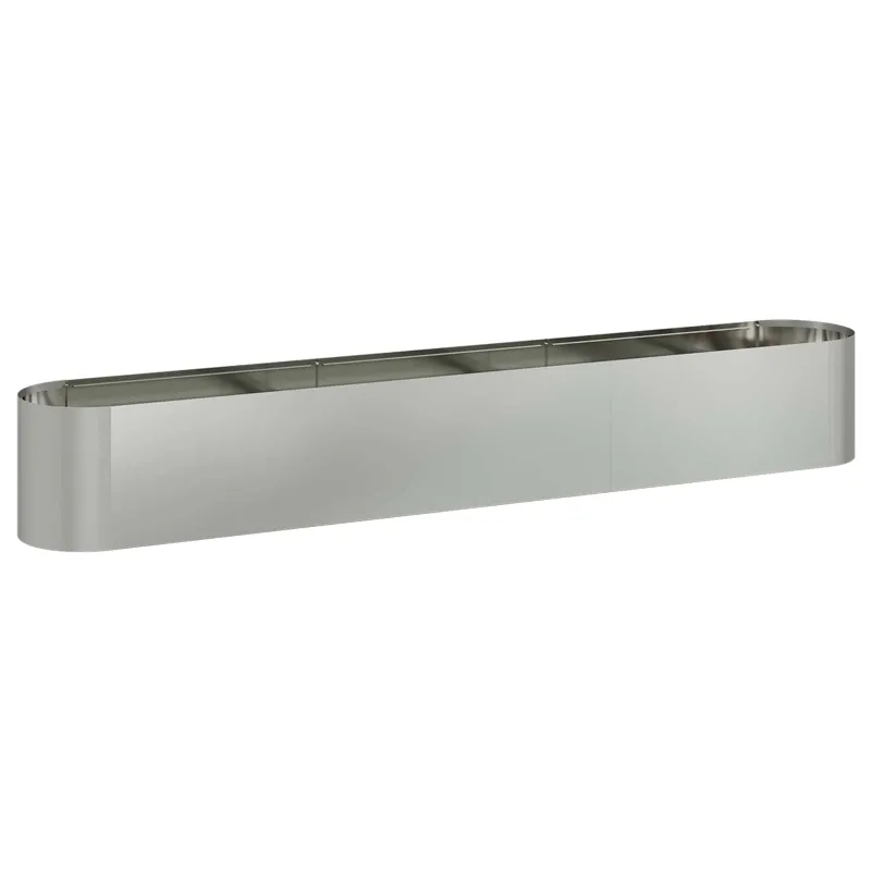 Pakelta sodo lova Galvanizuotas plienas 280 x 40 x 40 cm