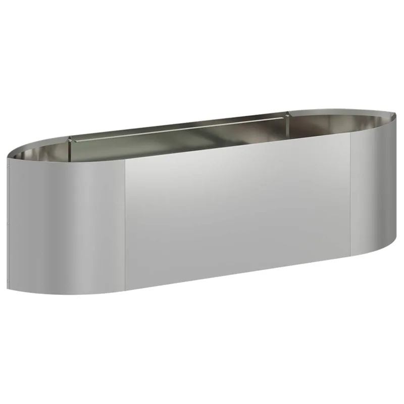 Pakelta sodo lova Galvanizuotas plienas 140 x 40 x 40 cm