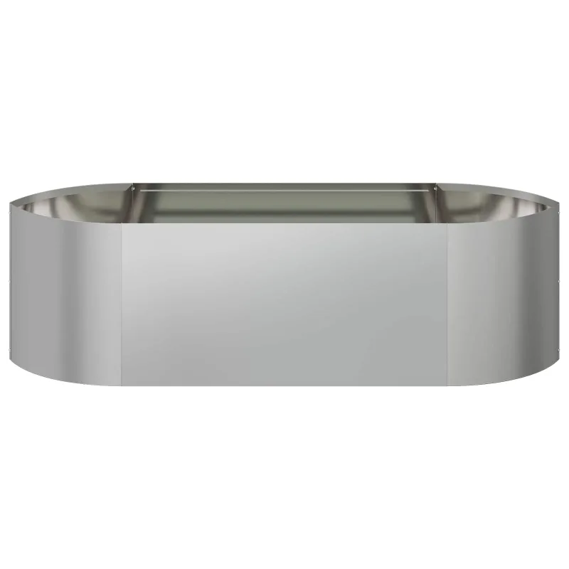 Pakelta sodo lova Galvanizuotas plienas 140 x 40 x 40 cm