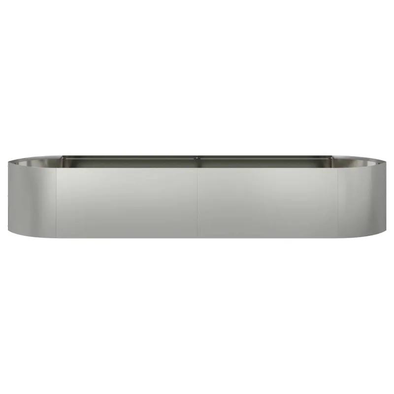 Pakelta sodo lova Galvanizuotas plienas 220 x 40 x 40 cm