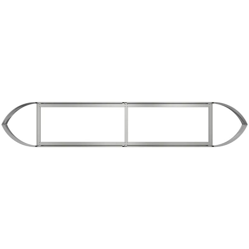 Pakelta sodo lova Galvanizuotas plienas 220 x 40 x 40 cm