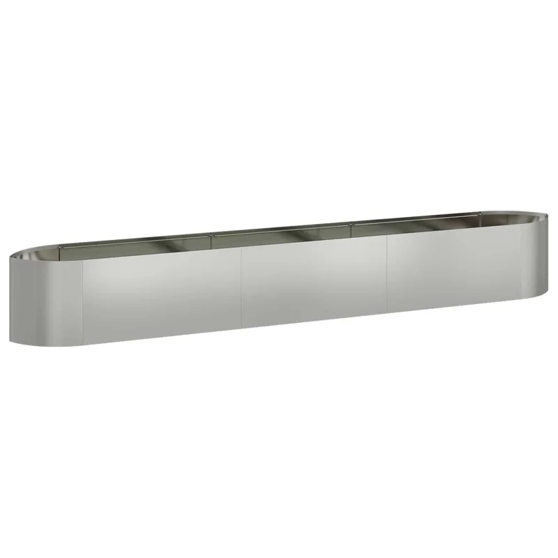 Pakelta sodo lova Galvanizuotas plienas 300 x 40 x 40 cm