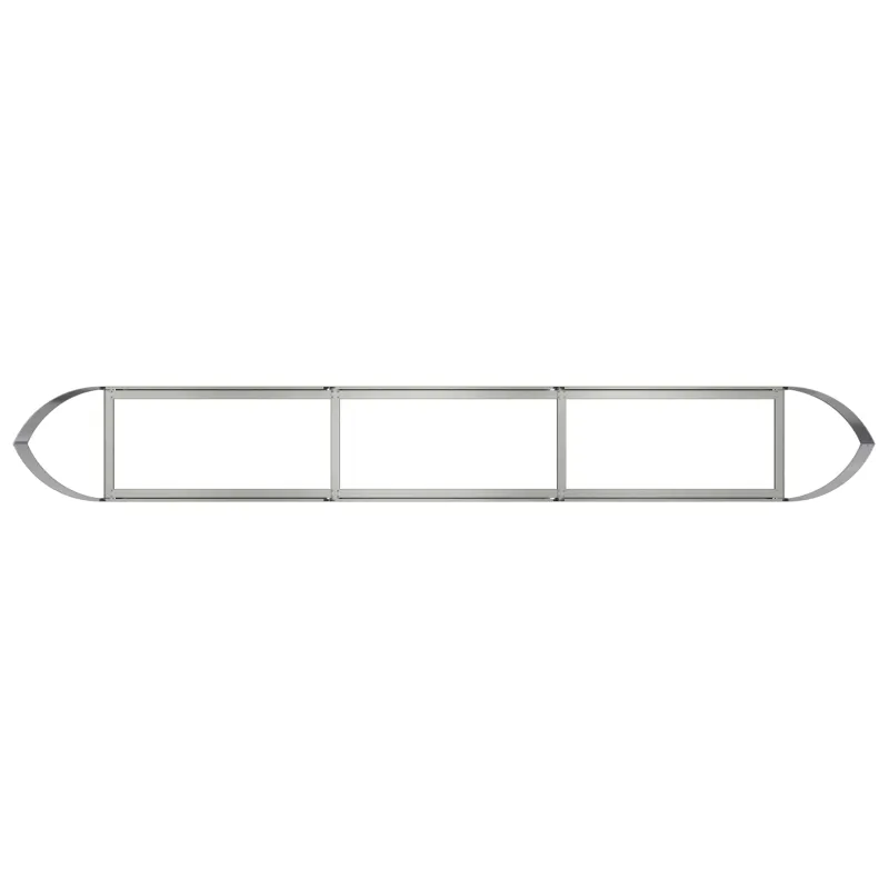 Pakelta sodo lova Galvanizuotas plienas 300 x 40 x 40 cm