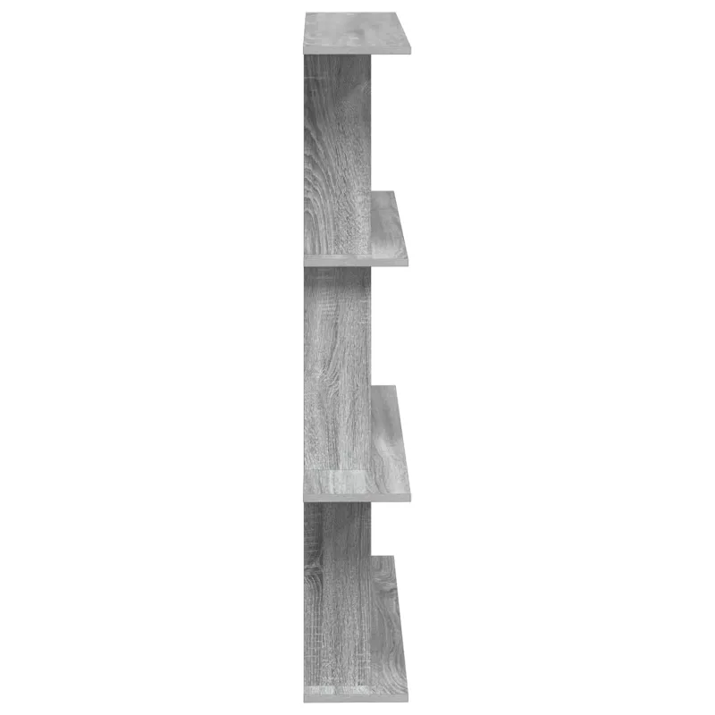 Sieninė Lentynų Vienetų Pilka 100 x 20 x 126 cm