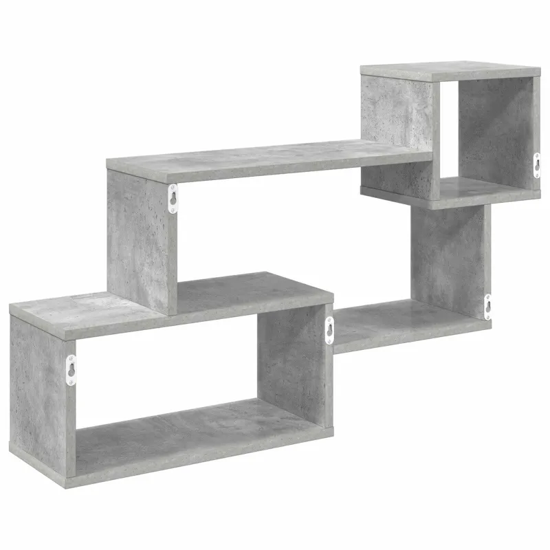 Plūduriuojanti lentyna Sieninis Pilka 87 x 20 x 55 cm