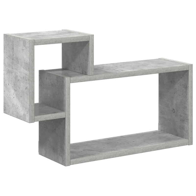 Sieninė lentyna Sieninis Pilka 55 x 15 x 35 cm Apdirbta mediena