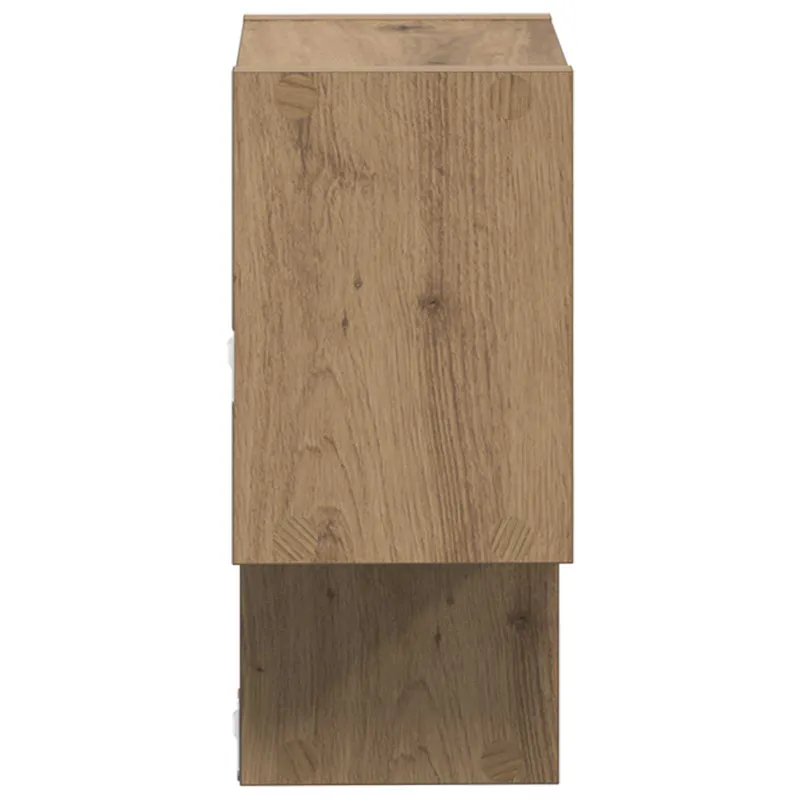 Sieninė lentyna Sieninis Ruda 55 x 15 x 35 cm Apdirbta mediena