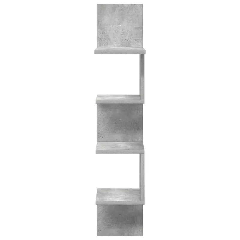 Sieninė lentyna Sieninis Pilka 32 x 21 x 107 cm